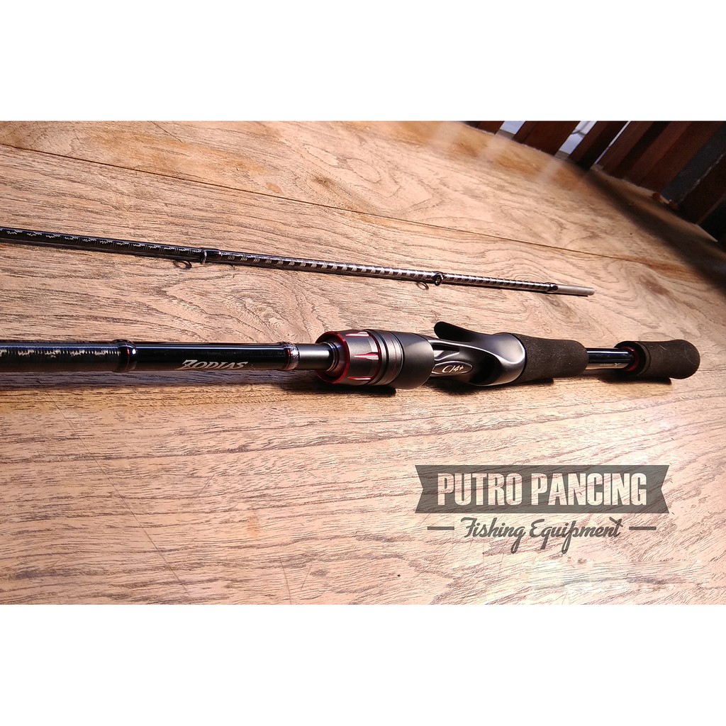 Joran Rod Shimano ZODIAS 168LBFS2 Baitcasting