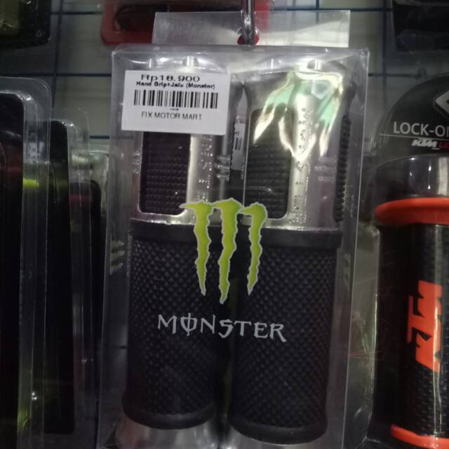 Handgrip Handfat Grip Tangan Motor Bebek Matic Jalu Monster