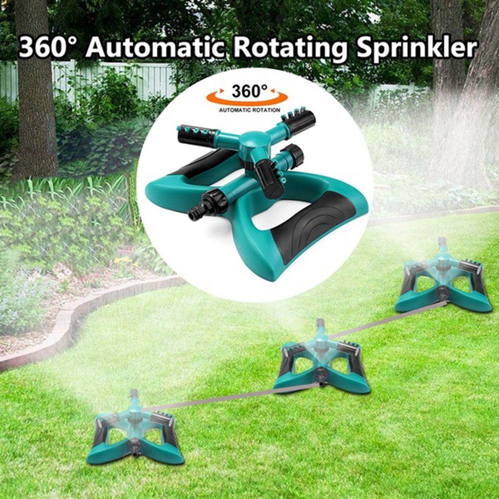 【 ELEGANT 】 Sprinkler Sprayer Kebun Pertanian360° Rotating Butterfly Base 3lengan Nozzle