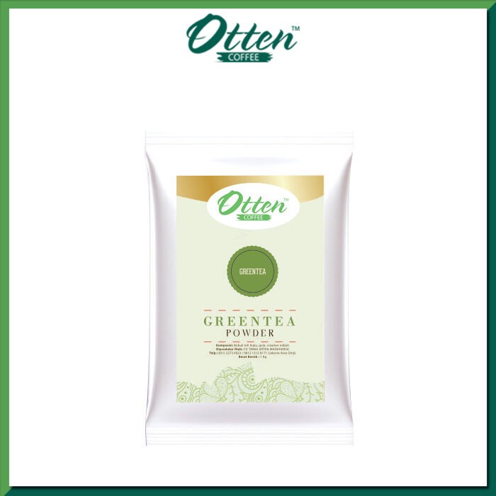 

DISKON - (BISA COD) Green Tea Creme Powder 1 Kg | Bubuk Teh Hijau
