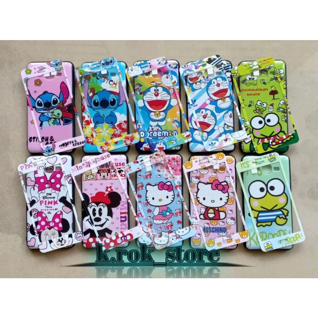 Sofcase Karakter Unik, Cantik, Dan Lucu, Modern FOR Hp OPPO A5S / A7