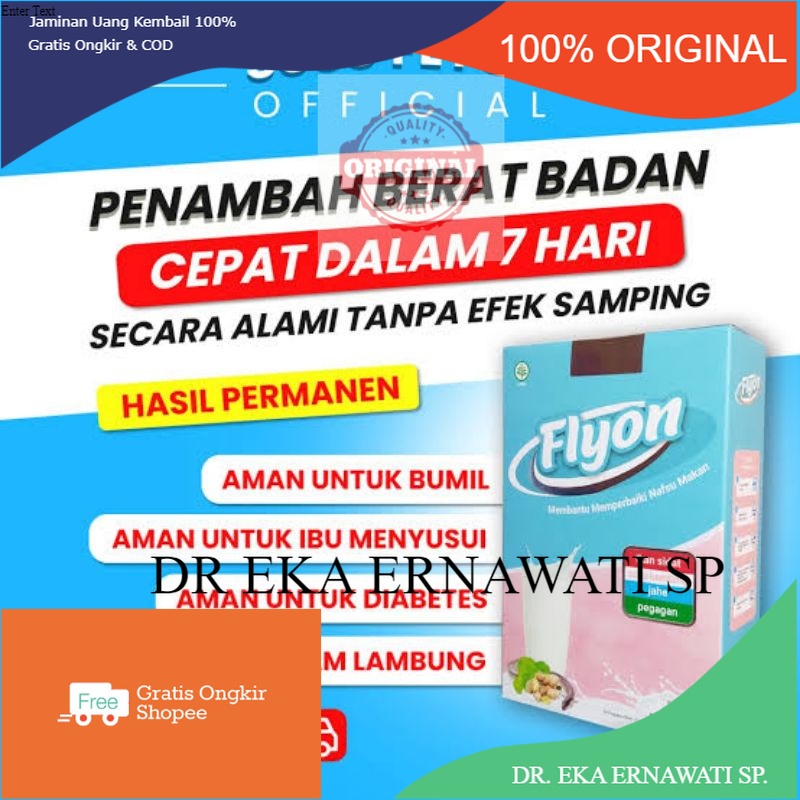 

100% ASLI SUSU FLYON - SUSU PENGGEMUK BADAN PENAMBAH BERAT BADAN