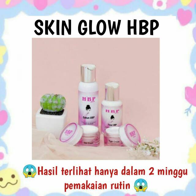 SKIN GLOW HBP / PEMUTIH / SKINCARE / PEMUTIH WAJAH