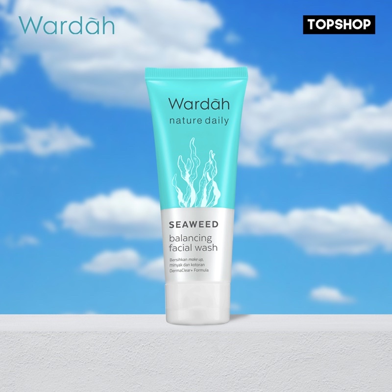 Wardah Seaweed Balancing Facial Wash 60ml