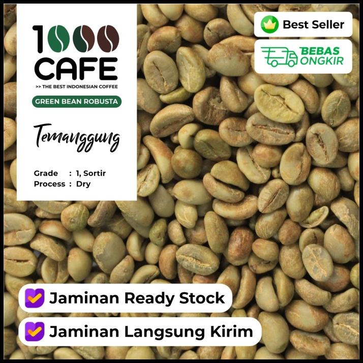 

[Termurah] Green Bean Grade 1 Robusta Temanggung - 10Kg