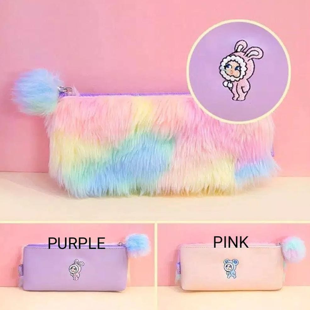 

Tempat Pensil Anak Unicorn Warna Warni atau Pencil Case Unicorn