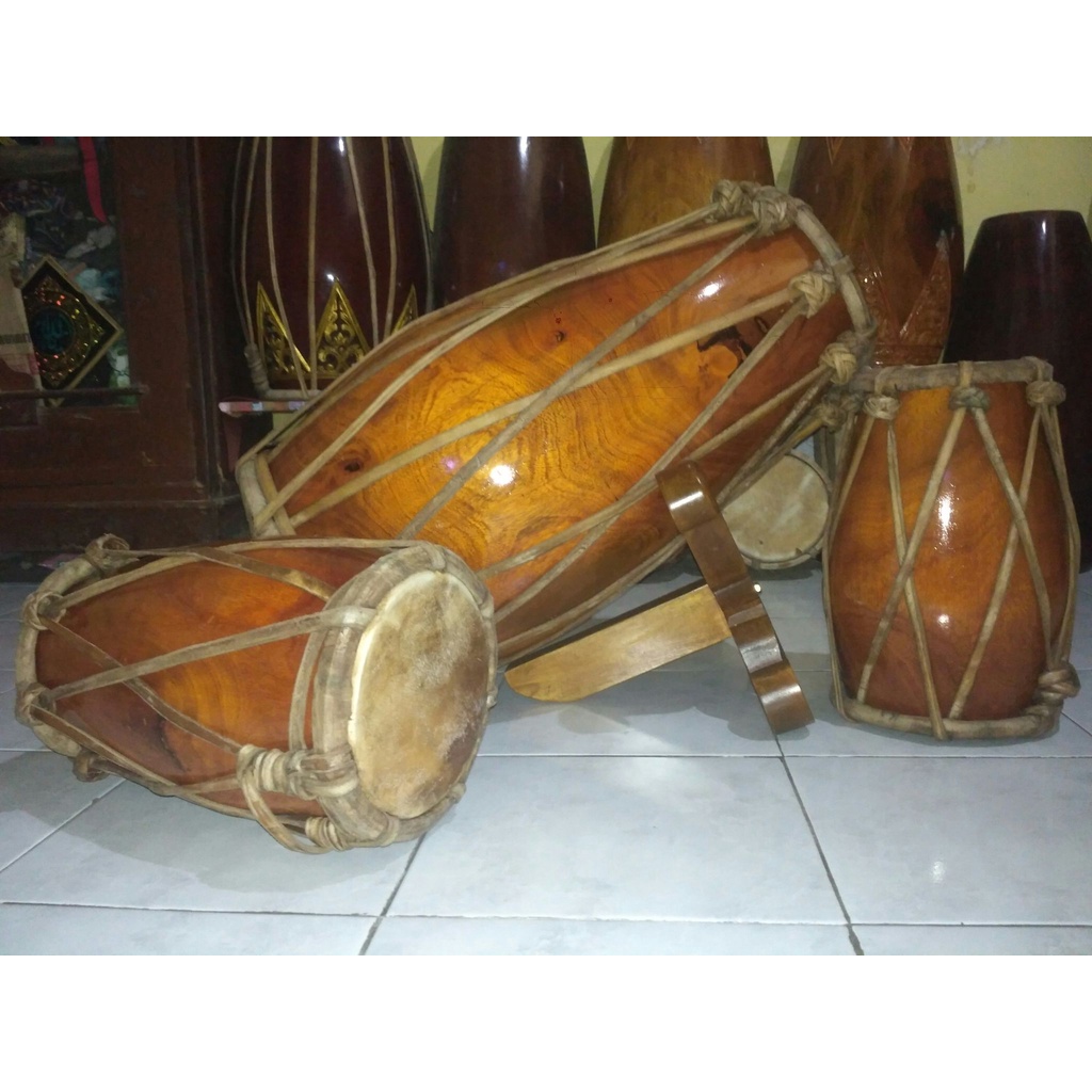 gendang jawa jaipong kayu nangka