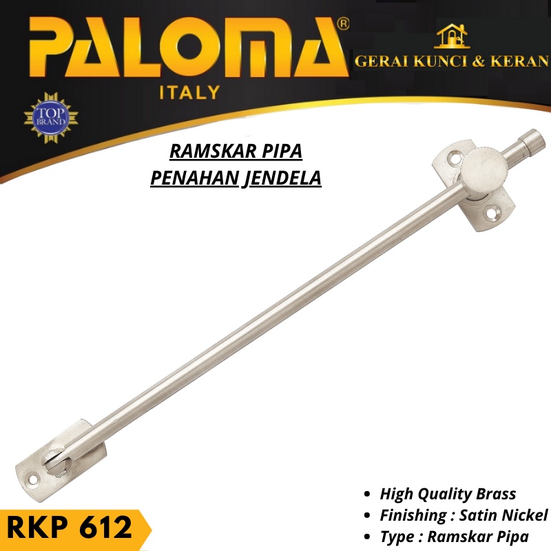 RAMKSAR LAMSKAR TARIK PENAHAN BUKAAN JENDELA RKP 612 BRASS SN