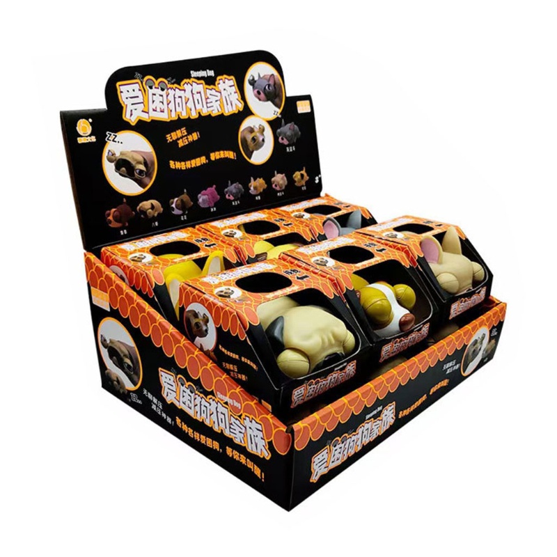 Mary Mainan Figure Lovely 3.3inch Anti Stress Anjing Sensory Untuk Perlengkapan Pesta Pria Wanita