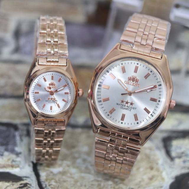 Jam Tangan Couple Orient Star Rantai