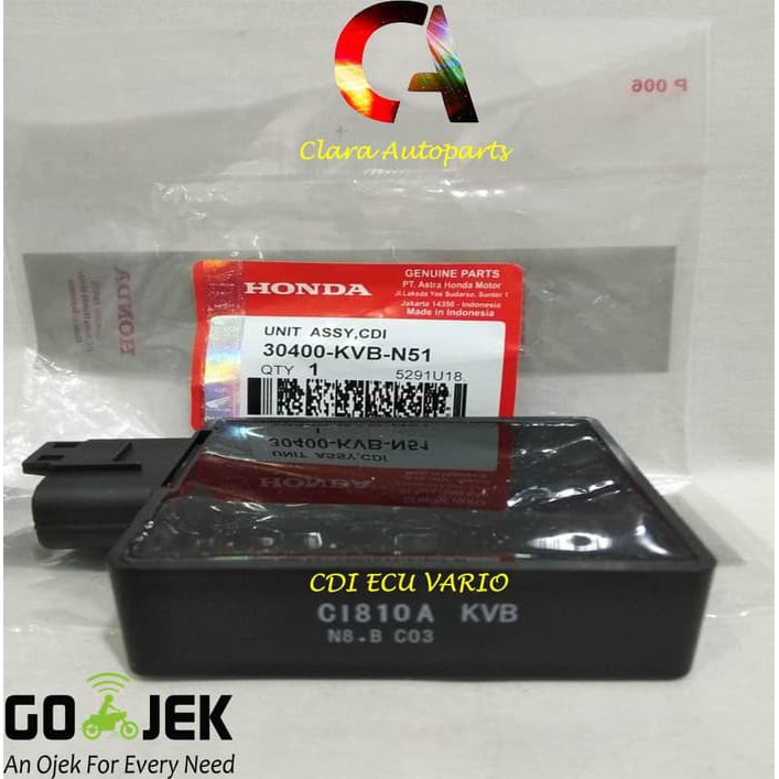 CDI ECU VARIO 110 TECHNO CBS CDI VARIO 110 30400-KVB-N51