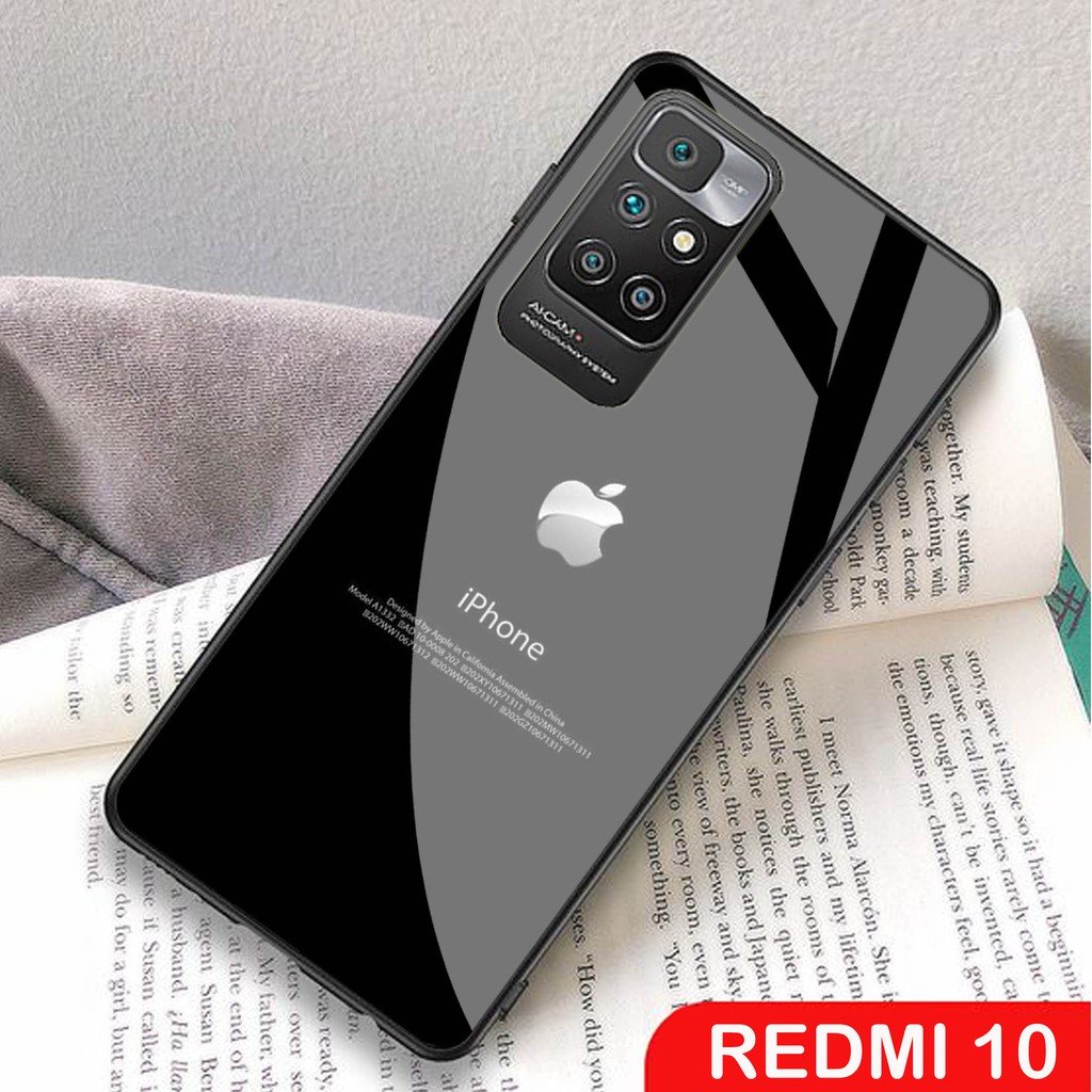 [H01] Softcase Kaca Xiaomi Redmi 10 ,CASE REDMI 10, SOFTCASE GLESS REDMI 10, CASE KEREN REDMI 10
