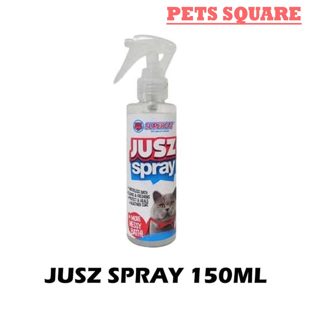 Jusz Spray Supercat 150 ml Spray untuk Luka Anti Kutu Jamur Scabies