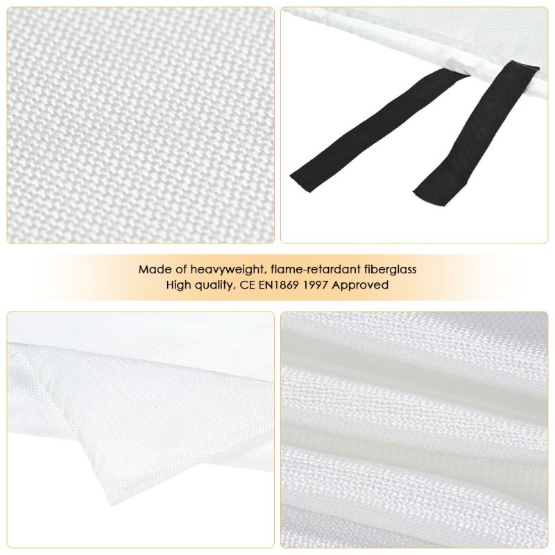 Kain Pemadam Api Fiberglass Fire Blanket Flame Shelter Cover Emergency / Kain Pemadam Anti Api / Pemadam Api