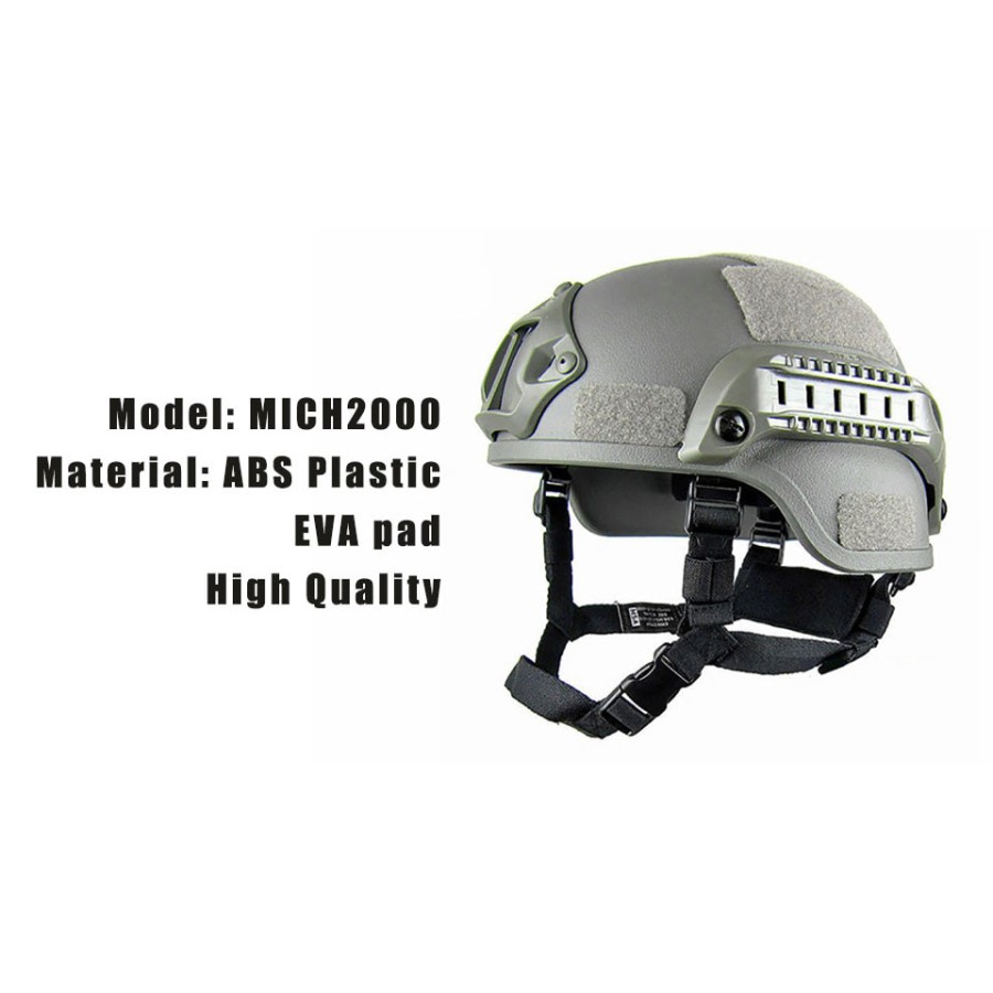 TaffSPORT Helm Tactical Paintball - MICH2000