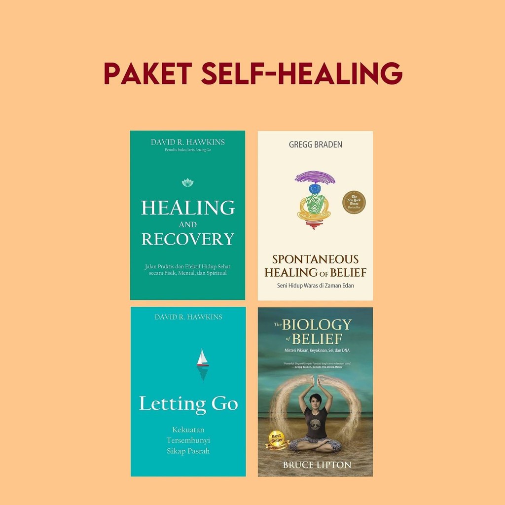 PAKET SELF-HEALING (4 BUKU) - DISKON 30%