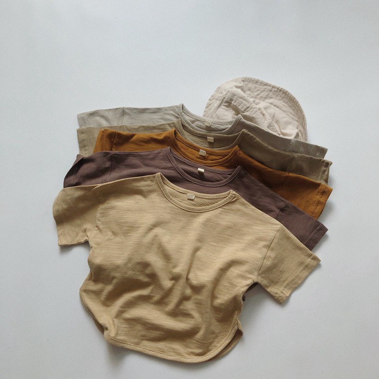 1-5thn | Tshirt Kaos Korea Basic Oversize Oblong Anak Laki-laki Pakaian Bayi KQHZ catalog KC