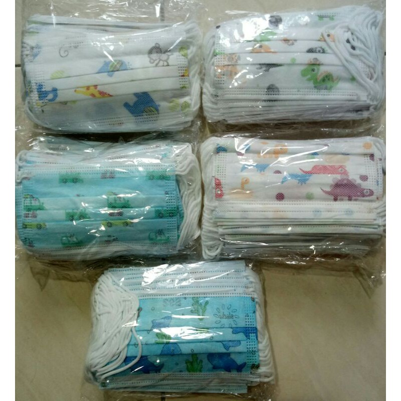 MASKER ANAK 3 PLAY/ 1 BOX ISI 50 PCS