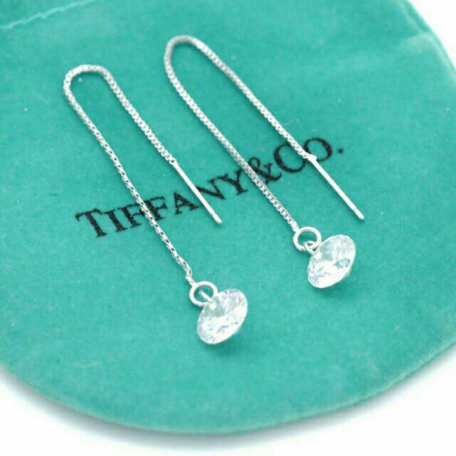 Anting 478 Silver Bonus Free Pouch Tiffany and co