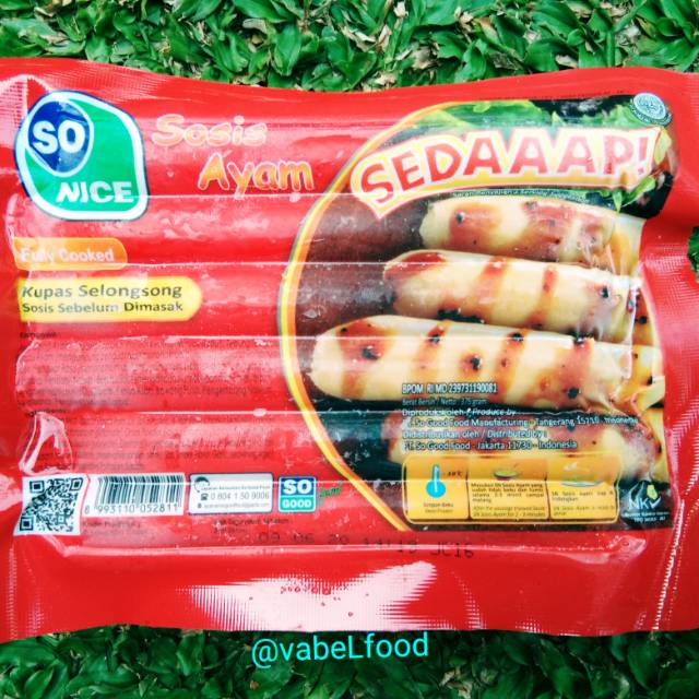 SO NICE SOSIS AYAM 375g isi 15 Shopee Indonesia