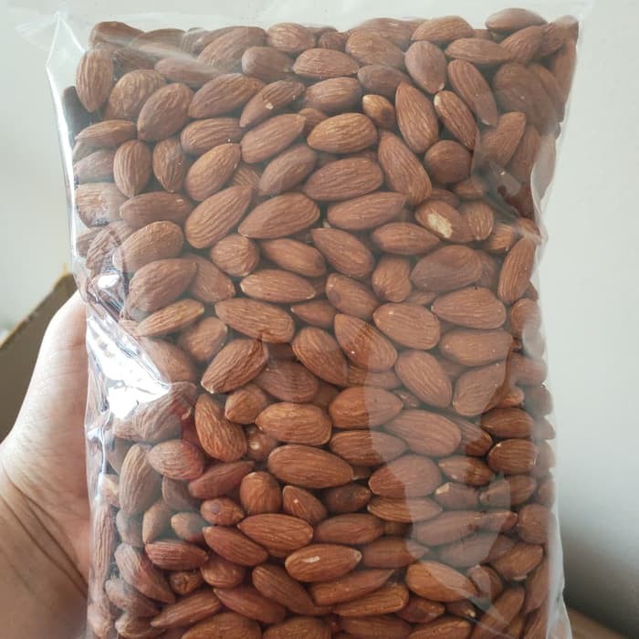 

Kacang Almond Kupas Original panggang Renyahhh