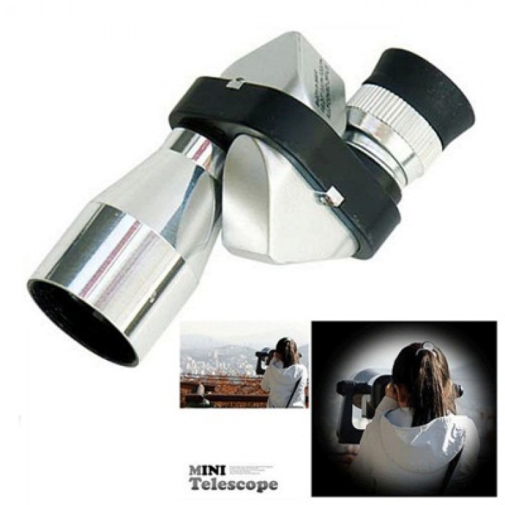 Teropong Monokular Portable - Pocket Monocular MINI High Definition Telescope Adjustable - 8 x 20mm