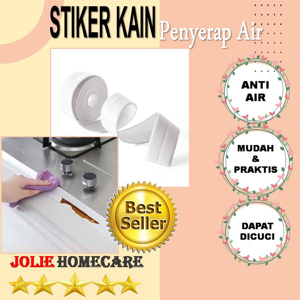 Stiker Sticker Kain Penyerap Air Wastafel Cuci Piring di Dapur