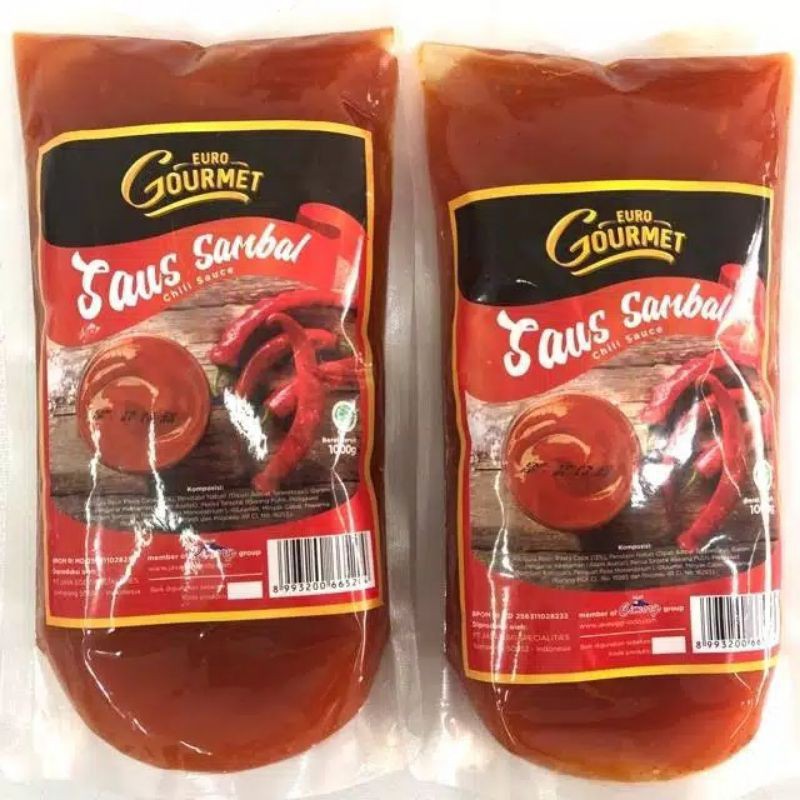 

Gourmet chili sauce / tomato sauce 500 gram/ Saus sambal 500 gram
