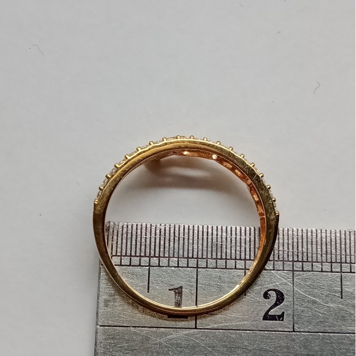 Cincin Emas 17K - 1.8 gr Kadar 750 - 706