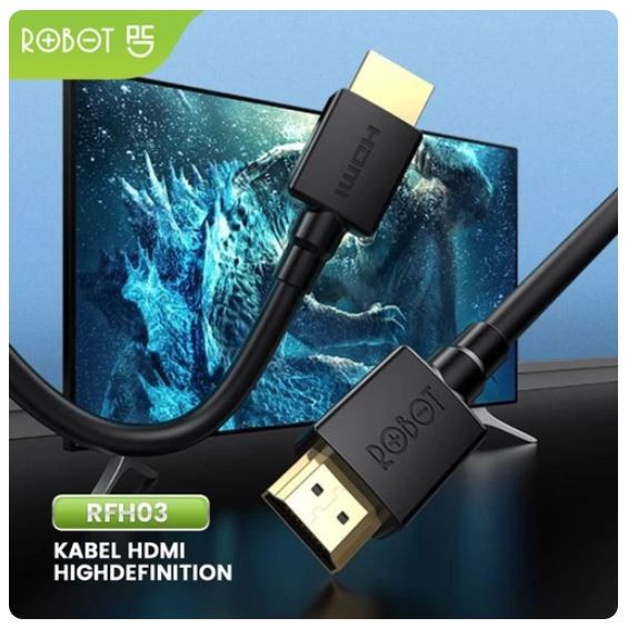 Robot HDMI Cable High Definition 4K Ultra HD RFH01/RFH02/RFH03