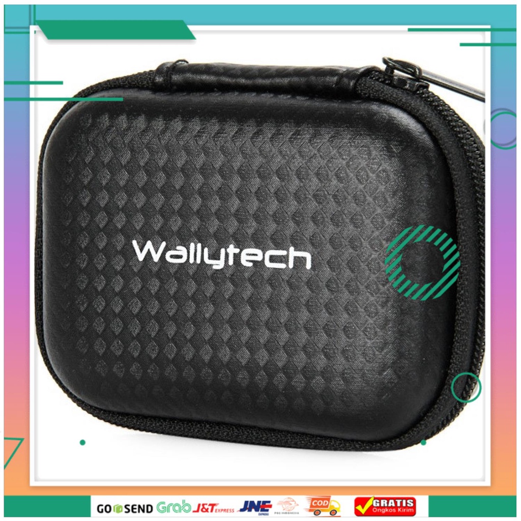 (BISA COD) FTIHSHPWallyTech Shock-proof Storage Bag for  Yi &amp; GoPro - SA-3174