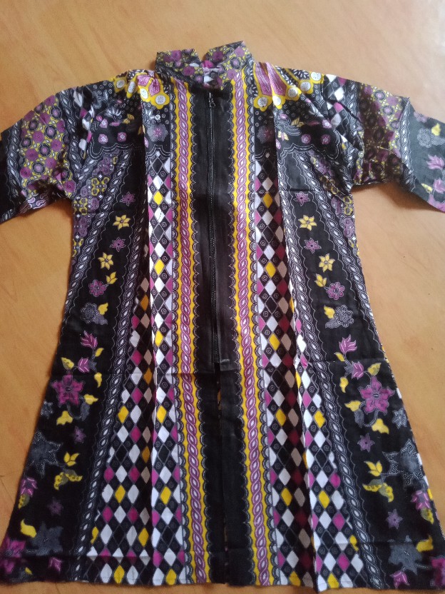 Terlaris Kemeja Batik Lengan Pendek Gus Azmi Syubbanul Wathon Distro Hrb030 Dolbi Dobby Doby