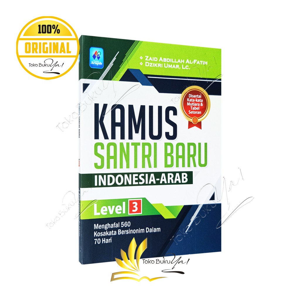 Kamus Santri Baru Indonesia Arab Level 3 - Pustaka Arafah