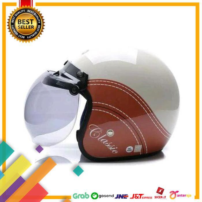 HOT SALE.. HELM BOGO PRIA WANITA ORIGINAL HELMET KACA BOGO COWOK CEWEK PREMIUM ..TERMURAH