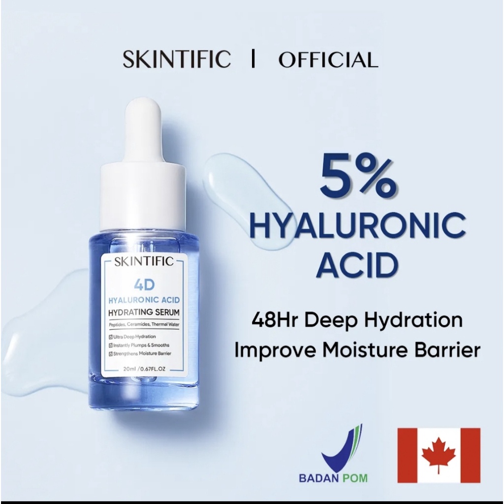 SKINTIFIC - 4D HYALURONIC ACID HYDRATING SERUM