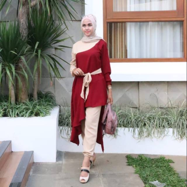 Bellaluna layer set ORI realpict gamis