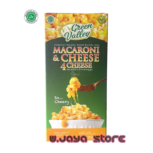 Green Valley Macaroni &amp; Cheese (4Cheese) Quattro Formaggi 170g