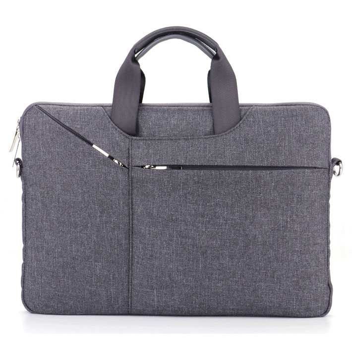 Tas Laptop Selempang Slim Messenger Bag 13 inch - grey