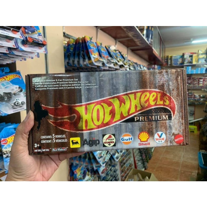 Hotwheels Premium OIL AND GAS ART BOX - BOX SAJA