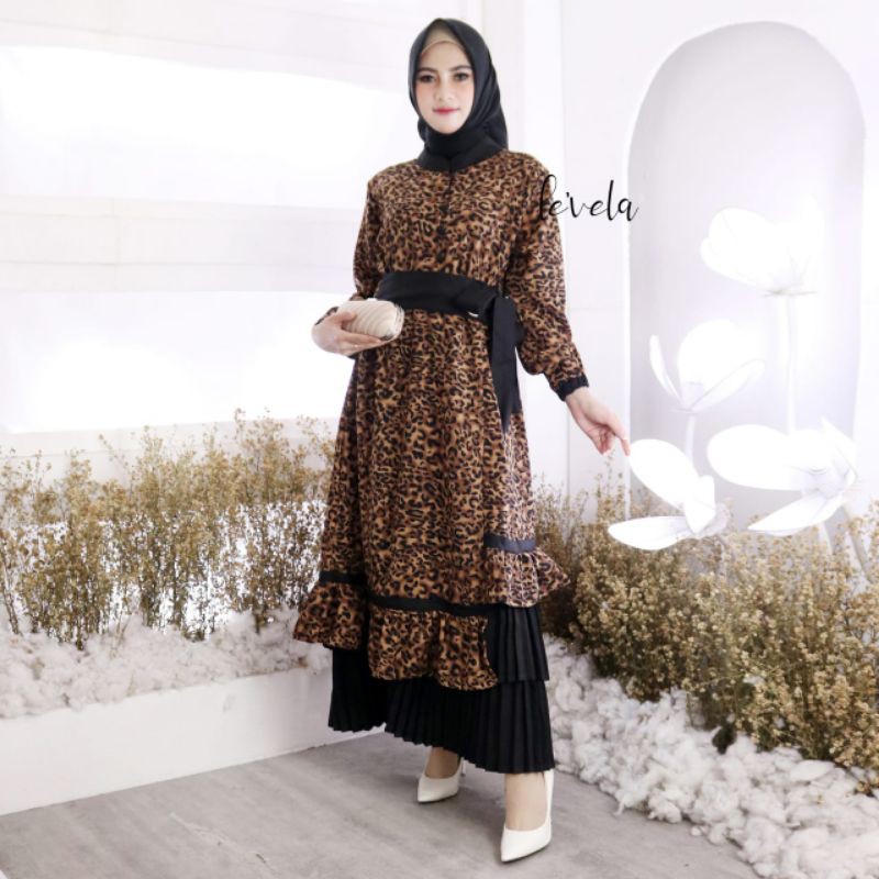 GAMIS LEOPARD/LEVELA GAMIS/BISA COD | Shopee Indonesia