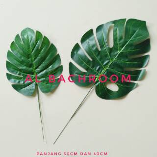 DAUN PLASTIK PALM HIAS MONSTERA 40 ARTIFICIAL9799999 DAUN PLASTIK PALM HIAS MONSTERA 40 ARTIFICIAL9799999
