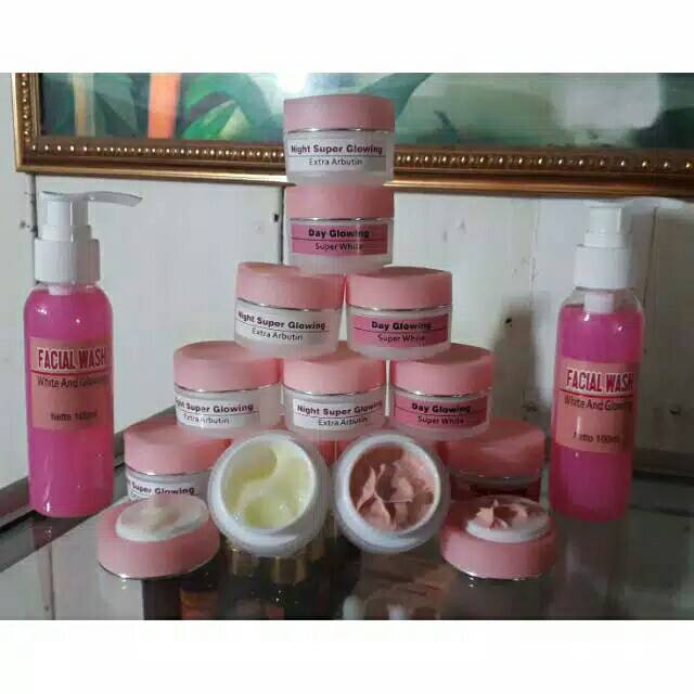 Cream paten super glowing