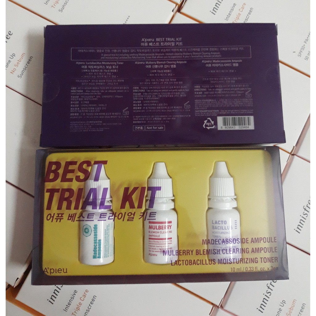 A'PIEU Best Trial Kit 3item