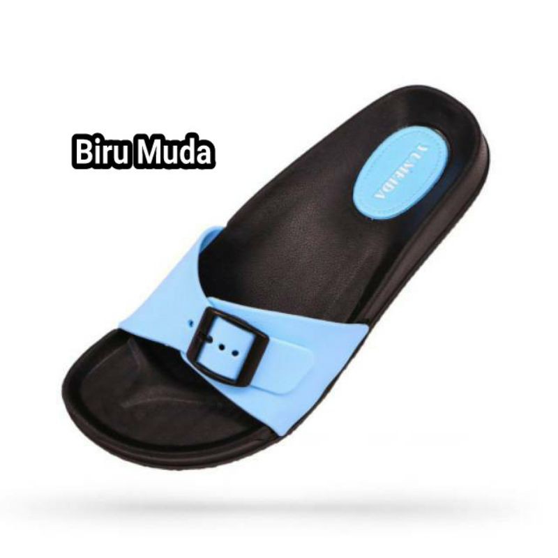 (COD) Sandal Selop Santai Karet Wanita Yumeida 9061