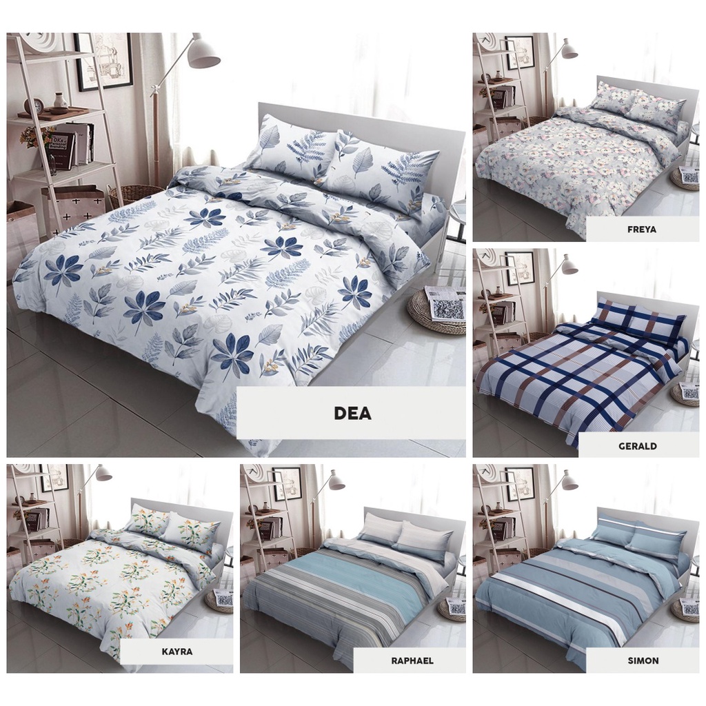 Kintakun Dluxe - Bed Cover Queen / King T30 (160x200 / 180x200) T30 LIMITED EDITION tinggi 30 Terlaris pilihan