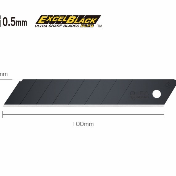 

Star Refill Cutter 18Mm Spare Blade Lbb-10 (10Pcs / Pack) Olfa Sale!!!