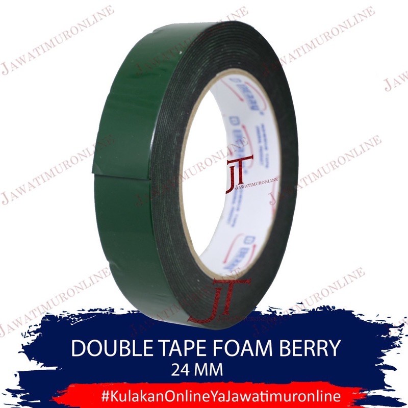 Double Foam / Double Tape Foam 24 mm BERRY