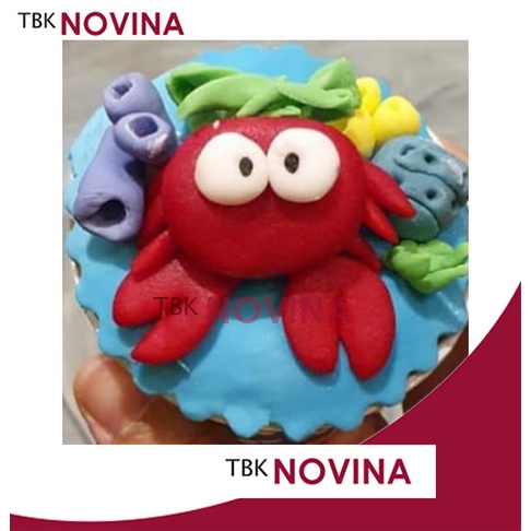 [100 GRAM ] FONDANT DONNICA / FONDAN WARNA DONNICA 100GR