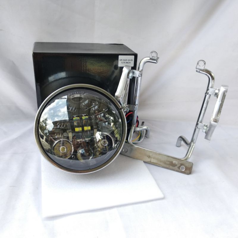 DAYMAKER 5,75 INCH SET BATOK L2G + PANGKON LAMPU PESEK TRALIS CNC PNP GL MP TIGER