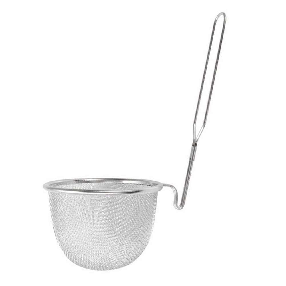 Keranjang Saringan Mie / Sayuran Bahan Stainless Steel Dengan Gagang Untuk Dapur